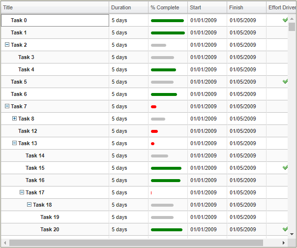 SlickGrid preview
